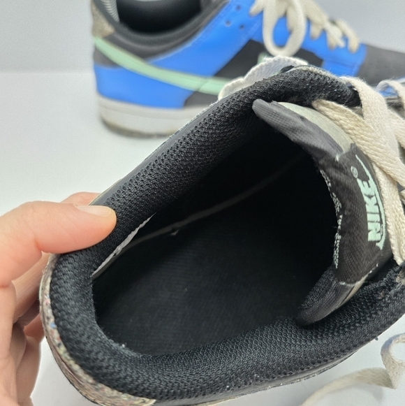 Nike | Dunk Low SE Crater blue black sporty streetwear sneakers | WMS 7.5 - Picture 7 of 13